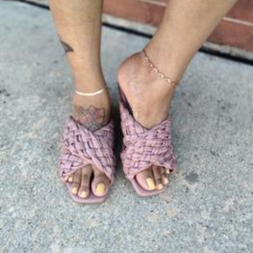 CRISS CROSS MAUVE